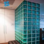 Custom Stained Glass Block Bricks for Bathroom Partitions