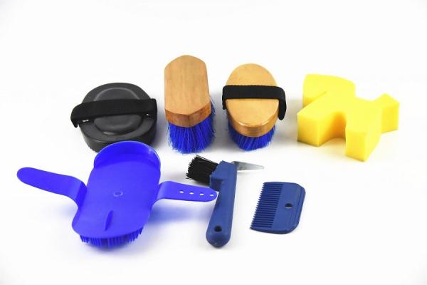 Professional Horse Grooming Set Single Carry Bag Multi - Colored For Horse