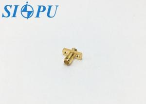 Quality Female Flange Mount SSMA RF Connector for 2# Semi Rigid / Semi Flexible Cable wholesale