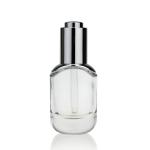 Private Label Design Serum Essential Oil Round Glass Dropper Bottle With