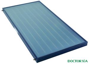 Quality 2M2 flat plate solar collector, 2000x1000x80mm wholesale