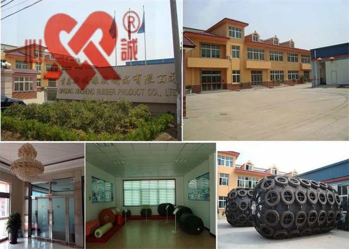 0.05MPa 0.15MPa Lifting Ship Launching Airbags Natural Rubber Materrial