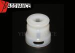 White Fuel Injector Repair Kits 6mm Hole Nylon Caps For Honda Keihin Civic Si