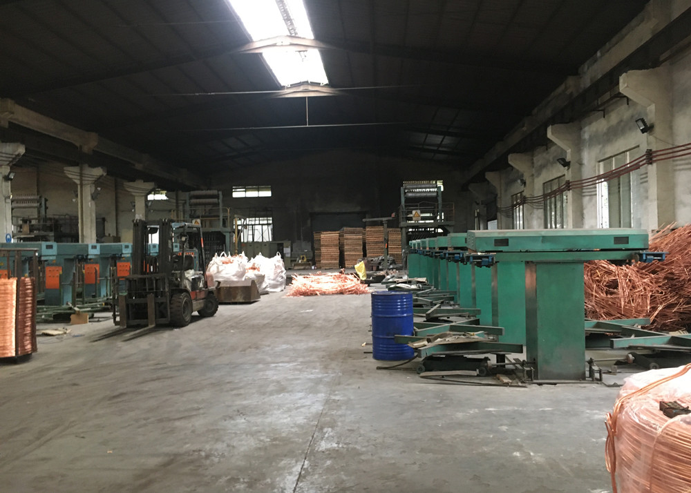 Oxygen Free Scrap Copper Rod Vertical Upward Continuous Casting Machine