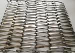 10mm Stainless Steel Woven Sprial Wire Mesh Parking Garage ISO9001