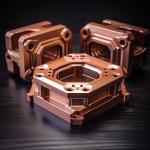 Copper Material CNC Machining Milling Parts For Industrial OEM ODM
