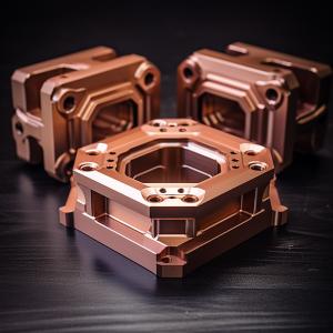 Quality High Precision CNC Copper Parts , Aerospace Industrial CNC Milling Components wholesale