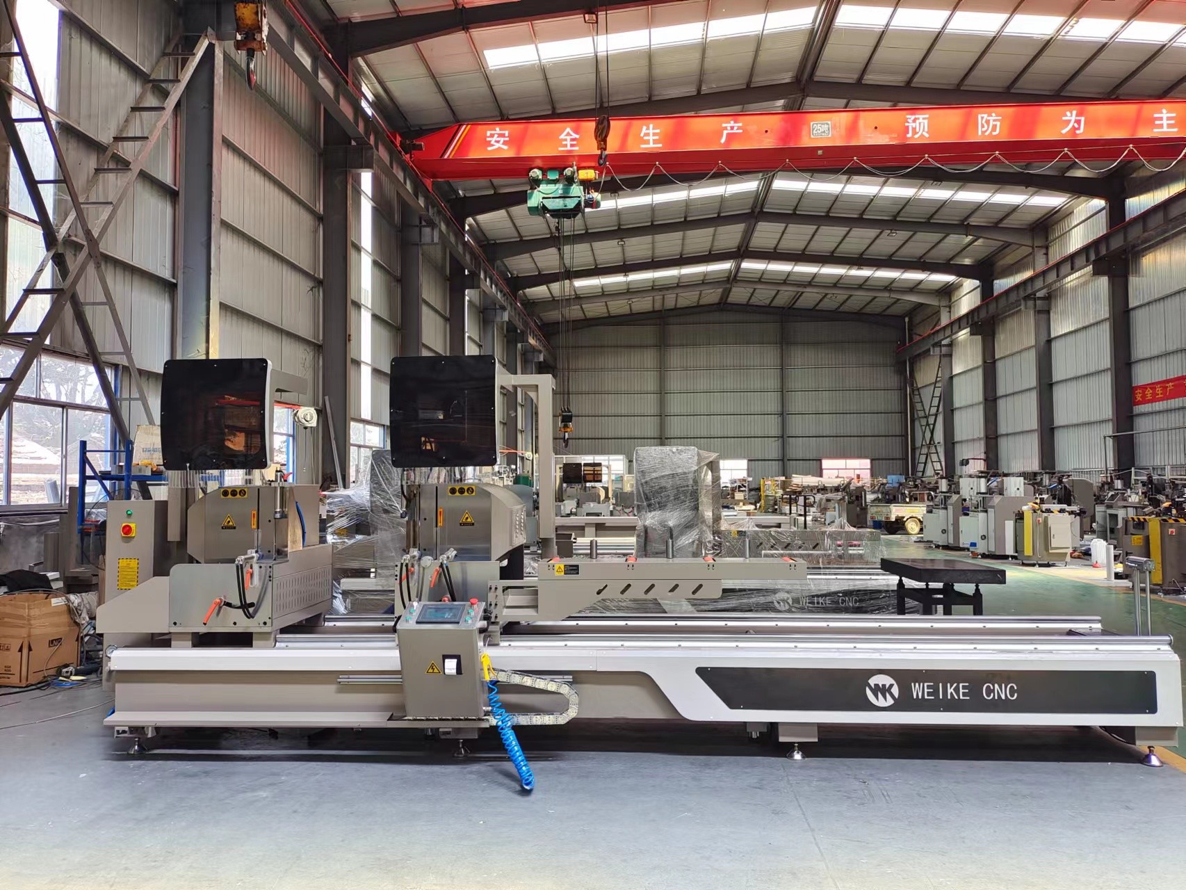 CNC Double Head Mitre Saw 600mm Saw Blade Aluminum Double Head Cutting Saw