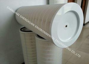Quality Industrial Pleated Filter Cartridge , Anti - Corrosive Dust Collector Filter Cartridge wholesale