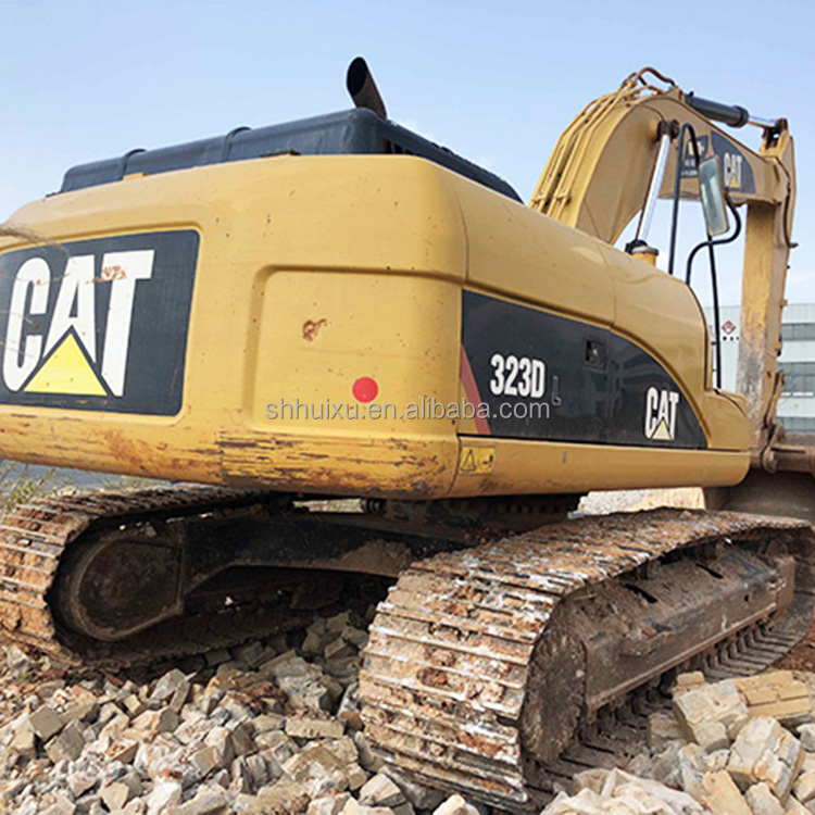 used excavator cat 323/ Second Hand hydraulic crawler excavator CAT323D in good condition for sale CAT 303 cat 306 excavator