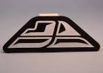 Microfiber Embossed Reflective Logo Heat Transfer Labels For Garments