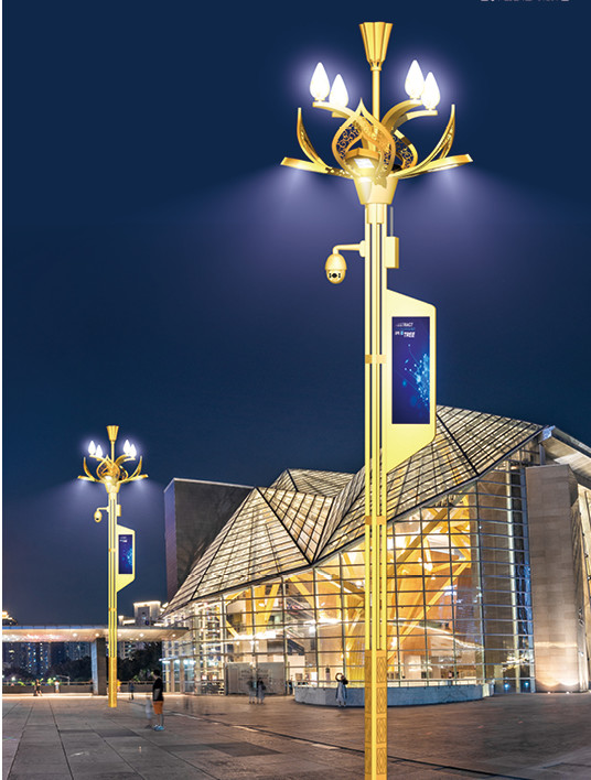 250w Wireless Street Light Replacement Bulbs For Home House Increase Luminous Surface Elim