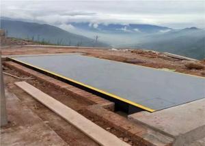 Quality Full Steel Modular Weighbridge System / Digital Weighbridge 120 Ton Max Capacity wholesale