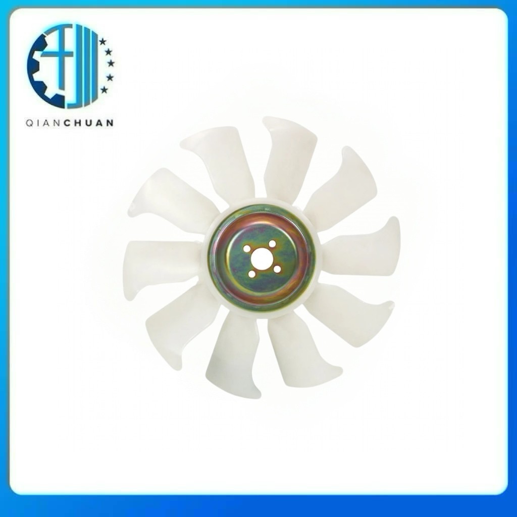 Cooling Fan Blade 32A48-00300 for Mitsubishi Engine S4S S6S Forklift FD20-30N F18C FD35-50N Spare Parts