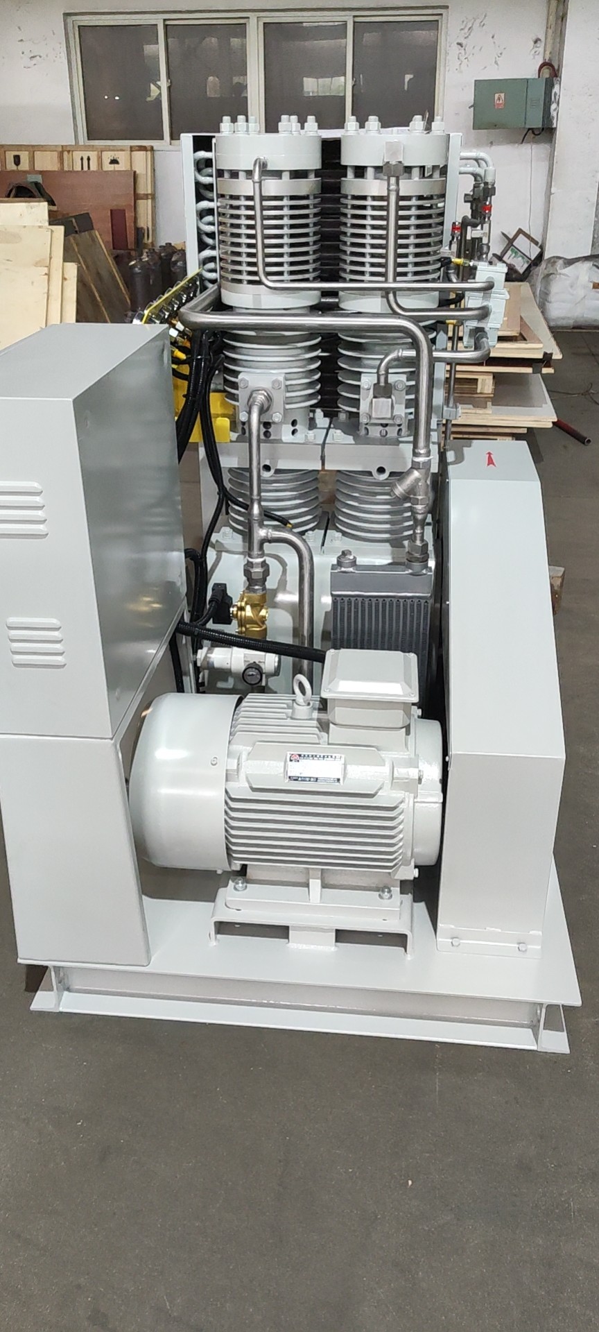 Cylinder Filling Oil Free Oxygen Booster Compressor 30Nm3/H 50Nm3/H