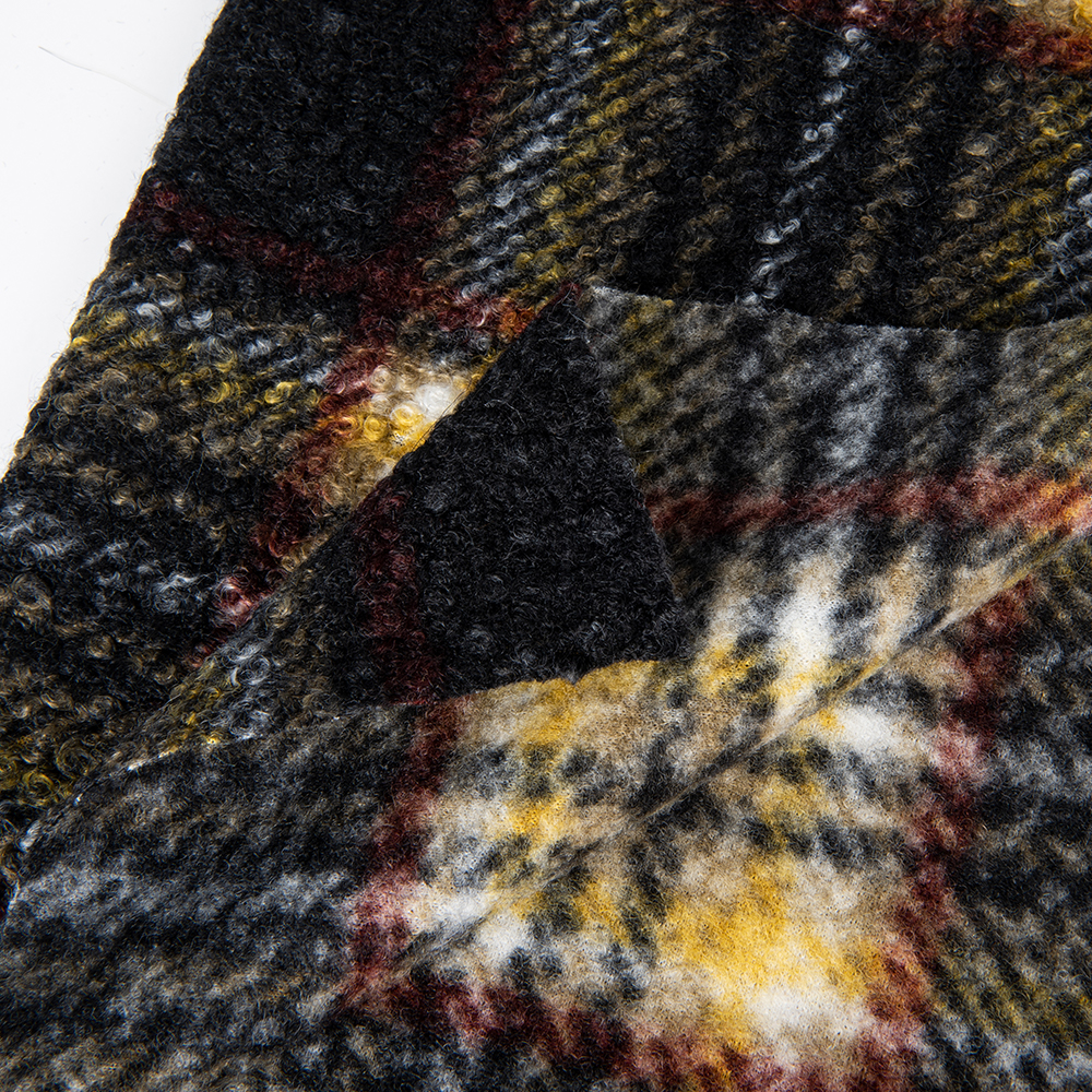 Knitted Backing Technics Polyester Teddy Fleece Fabric for Cold Weather Clothing