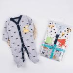 Autumn new baby long sleeve bodysuits Baby Girl Boy cartoon bodysuits cotton 0-2