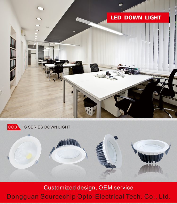 20W LED COB downlight supplier in China