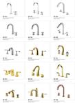 Modern Pretty Bathroom Accessories Deck Mounted Brass Bathroom Faucets
