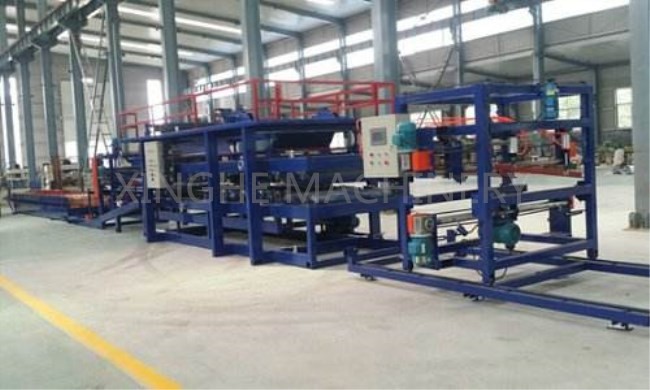 Eps / Rock Wool Sandwich Wall Panel Roll Forming Production Line / Machine