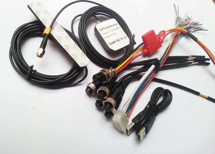 720P HD video recording DVR 3G GPS WIFI people counter 4CH HDD AHD MDVR for bus