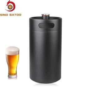 Quality Black Powder Coating 5L Insulated Mini Keg wholesale