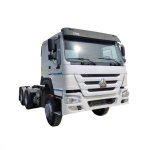 Quality Fast Air Suspension 10 Wheels Heavy Truck 12 Seater Truck Tractor with Rear Camera None and Steering Left from Sinotruck wholesale