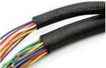 Generic Waterproof Electrical Wire Harness Cable In Standard Grey And Rainbow