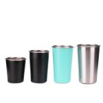16oz Single Wall Stainless Steel Water Bottle Drinkware Coffee Mug Beer Cups