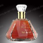 Custom Luxury Diamond Spirits Brandy Glass Bottle 700Ml
