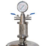 Retail Single Cartridge Liquid Filter Vessels 62KG Weight Top Choice