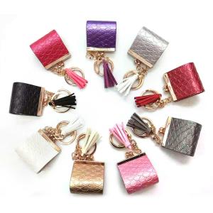 Quality Multifunctional 15CM Black Mini Coin Bag Debossed Logo With Printing Logo wholesale