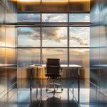 Lightweight Stainless Steel Panels , White Matte , For Interior Ceilings