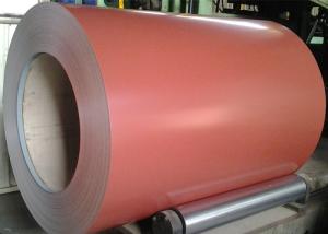 Quality Brown Prepainted Galvalume Steel Coil 55% AZ30-100 Painting 4+14/5-7 wholesale