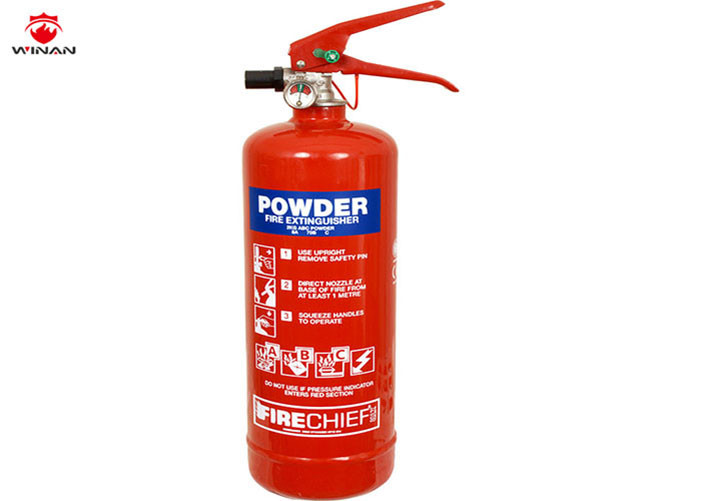 ABC Dry Chemical Portable Fire Extinguishers Safety High Pressure
