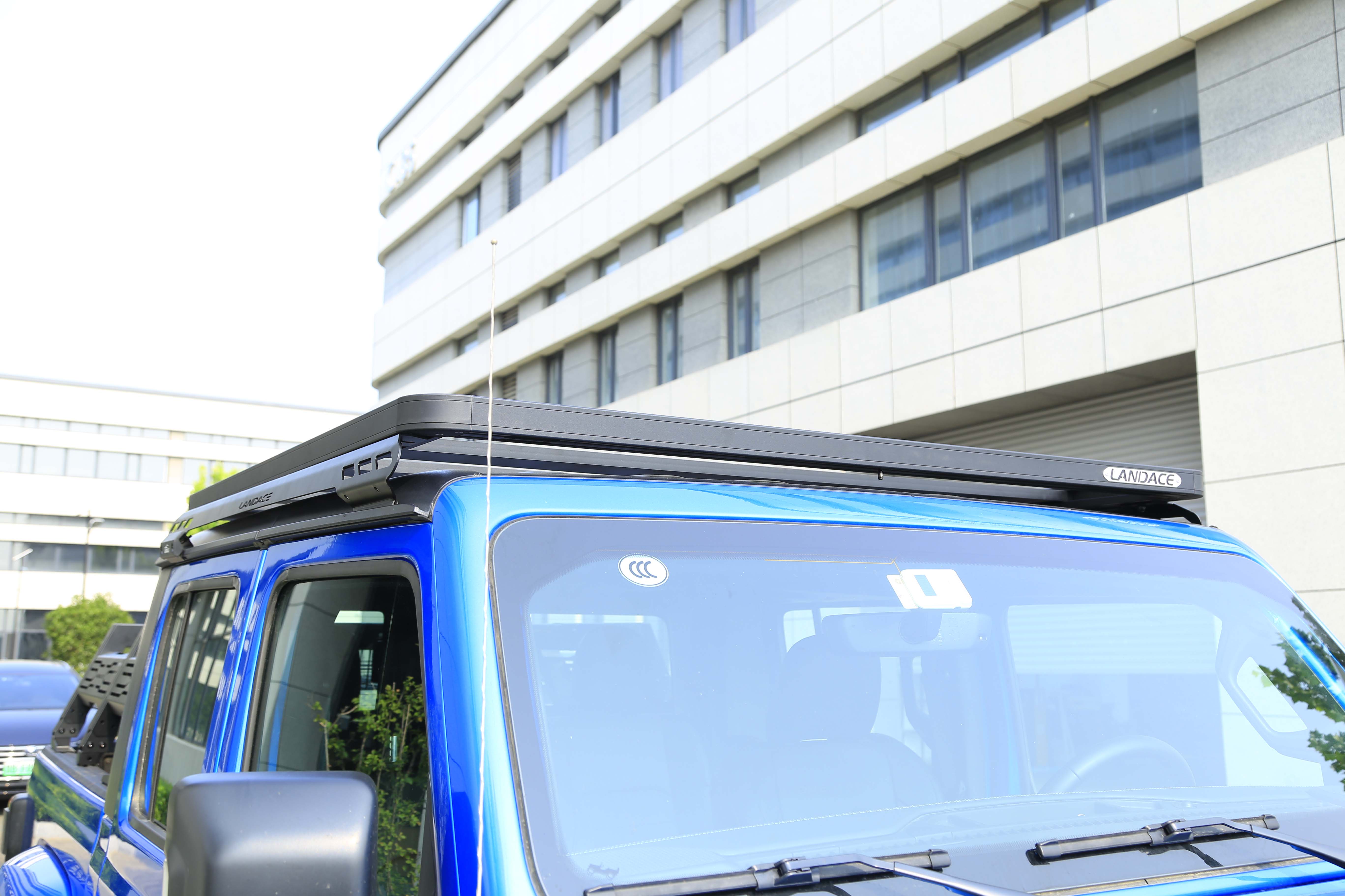 T/T Payment Accepted Customized Rain Gutter Roof Mount Luggage Rack for Jeep JL JT JK