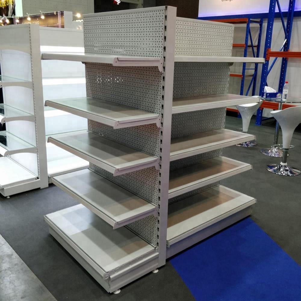 Easy Assembly Supermarket Display Shelving 150KG / Level Loading Capacity