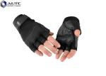 Fingerless Army Tactical Shooting Gloves Microfibre Wear Resisting Reinforced