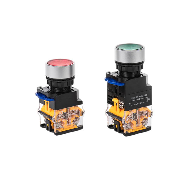 Waterproof Laser Machine Parts Starter Push Button Switches 380V