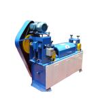 Carbon Steel Tube Rebar Straightening Cutting Machine 20KW Shrink