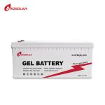 Amosolar Gel Solar Storage Battery 12V 150Ah 200Ah for House Room Temperature