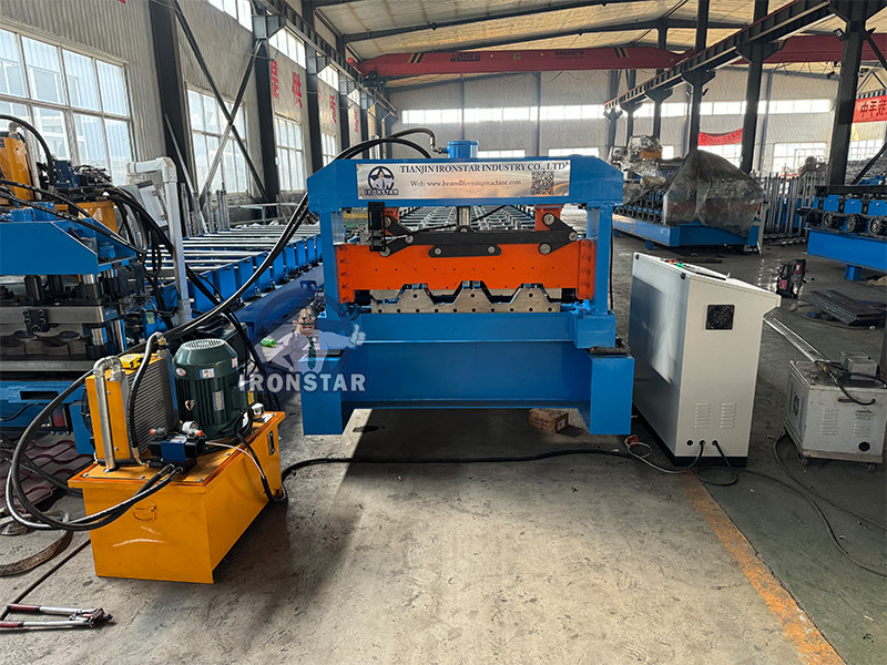 3 inch decking floor roll forming machine for America metal deck roll forming machine | deck sheet roll forming machine