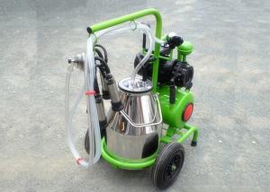 Quality Vacuum Pump Single Cow Mobile Milking Machine For Cows / Goat / Sheep wholesale