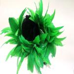 Thanksgiving Occasion Goose Green Feather Headpiece DHL FEDEX UPS Shipping