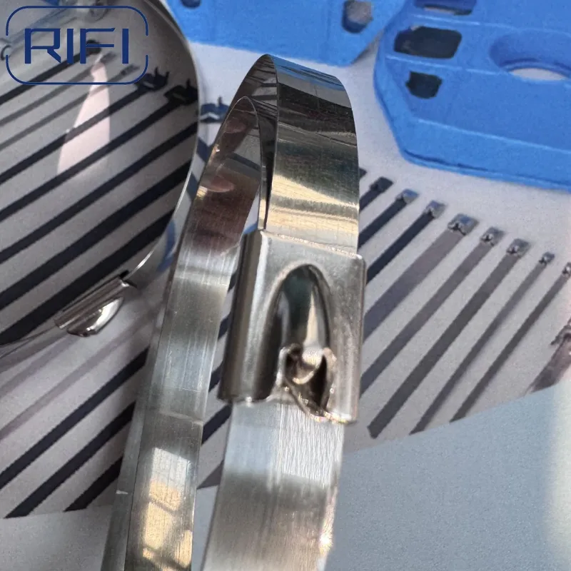 Rifi Factory Stainless Steel Ss. Cable Tie Naked Stainless Steel Ball Self-Lock