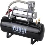 Air Suspension Compressor With Air Tank For Truck OffRoad 12 Volt Airlift 480C