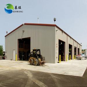 Quality Prefab Shed Workshop Lightweight Galvanized Steel Structure For Residential Building wholesale