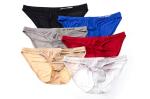 Bikini Mens Briefs Underwear With Pouch Breathable Sports Long Bulge Thong