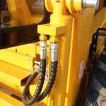 1700kg Diesel Powered Wheeled Mini Loader Machine Small Skidsteers