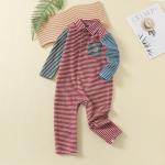 Custom Label Baby Bodysuits Cotton New Design Long Sleeves Hot Selling Kids